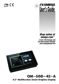 Thumbnail of document Manual - OM-SGD-43-A Programmable Smart Graphics Process Meter